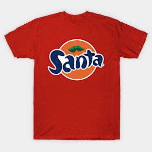 Santa Claus Christmas Fun Logo Parody T-Shirt